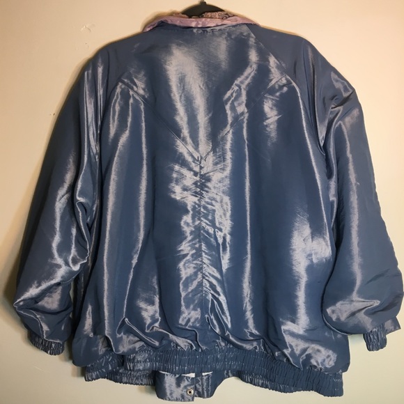 Vintage Current Seen Nylon Filled Bomber Jacket - Picture 4 of 4